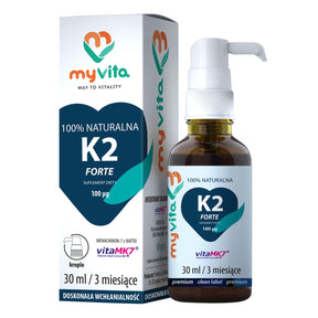 MyVita Natural Vitamin K2 Forte 100 mcg - 30 ml