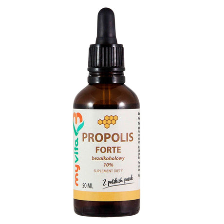 MyVita Propolis FORTE Alcohol-Free 10% Drops - 50 ml