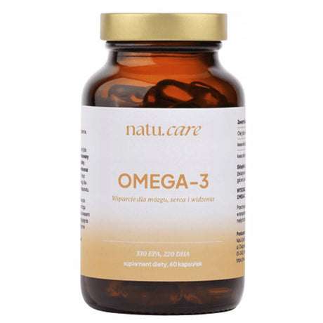 Natu.Care Omega-3 550 mg - 60 Capsules