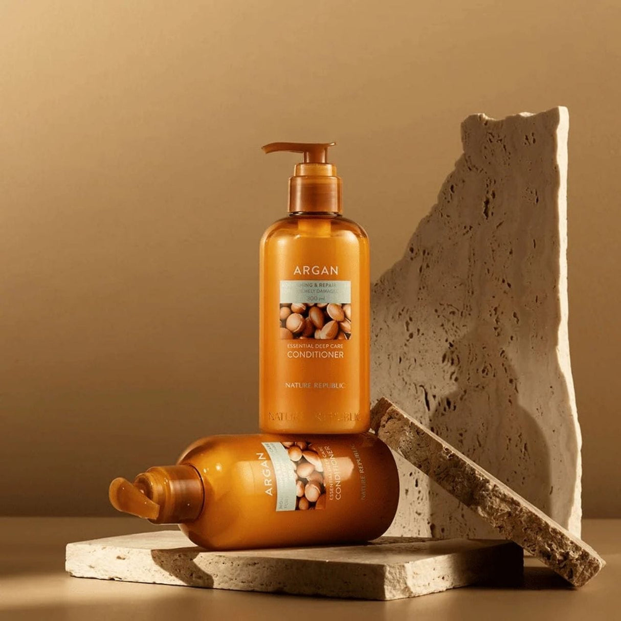 Nature Republic Argan Essential Regenerating Conditioner for Dry Hair - 300 ml