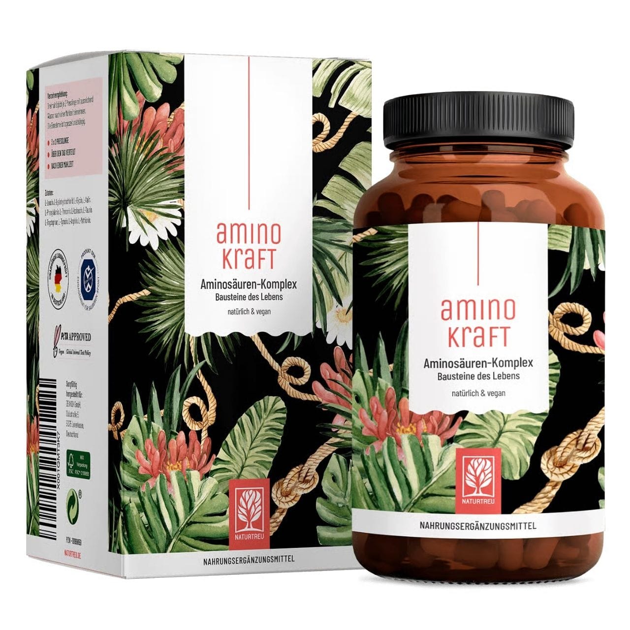 L-Lisina 1000mg - 100 Tabletten - Amminoacidi - Vegan | Warnke - Foto 5