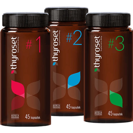 Norsa Pharma Thyroset - 3 x 45 Capsules