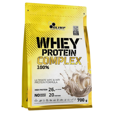 Olimp Whey Protein Complex 100%, White Chocolate - Raspberry - 700 g