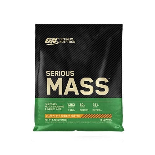 Optimum Nutrition Serious Mass, Chocolate Peanut Butter - 5450 g