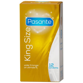 Pasante King Size XL Condoms - 12 Pieces