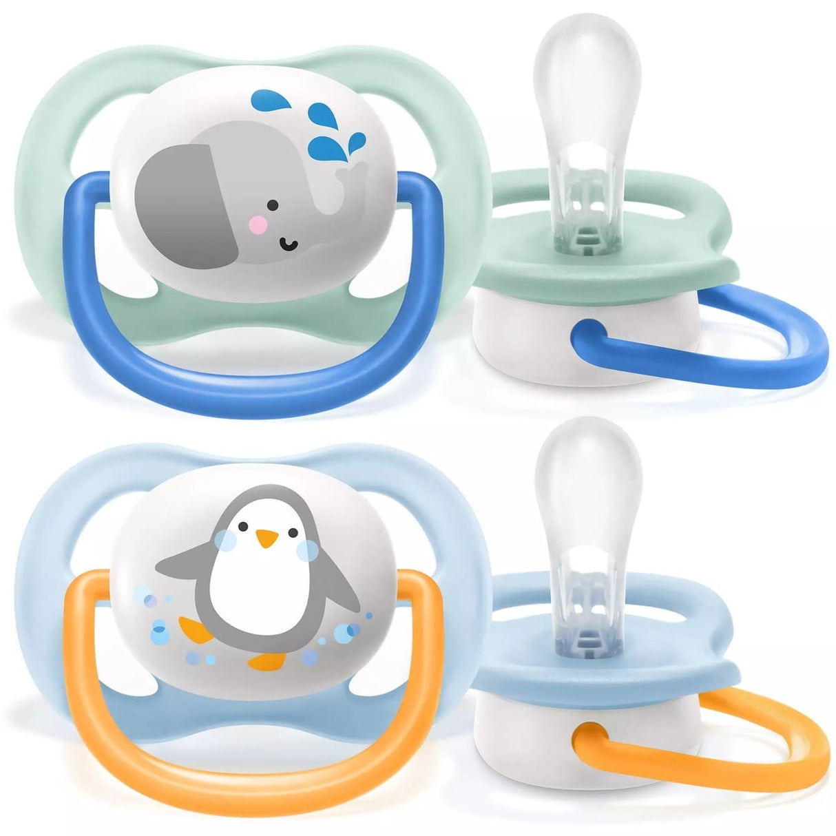 Philips Avent Ultra Air Pacifier, 0-6 Months, Boy - 2 Pieces