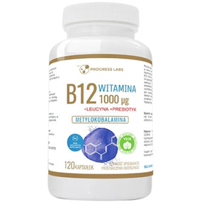 Progress Labs Vitamin B12 1000 mcg - 120 Capsules