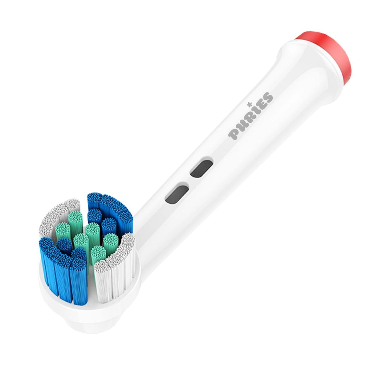Puries Omni Electric Toothbrush Heads for Oral-B - 4 Pieces