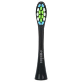 Puries Wave Black Electric Toothbrush Heads for Oclean - 4 Pieces