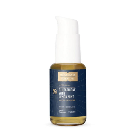 Quicksilver Liposomal Glutathione, Lemon-Mint - 50 ml