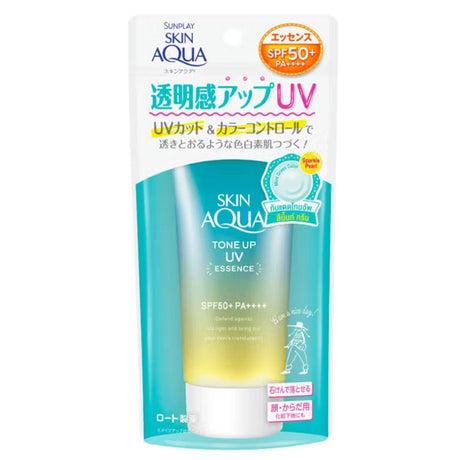 Rohto Skin Aqua Tone Up UV Essence Mint SPF50+ PA++++ - 80 g