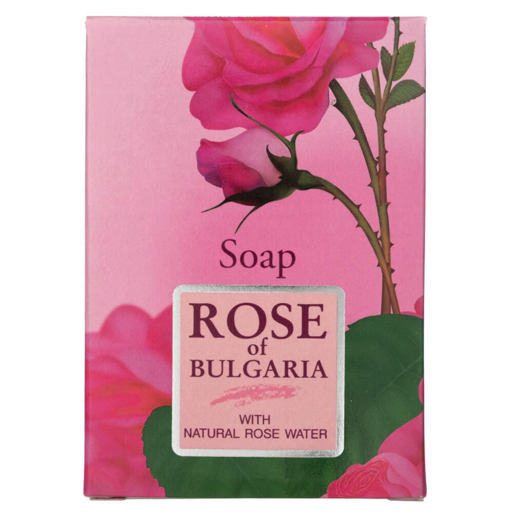 Rose of Bulgaria Sapone con acqua di rose naturale - 100 g – Medpak