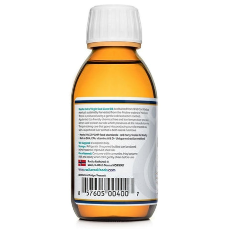 Rosita Extra Virgin Cod Liver Oil (EVCLO) - 150 ml