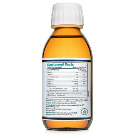 Rosita Extra Virgin Cod Liver Oil (EVCLO) - 150 ml