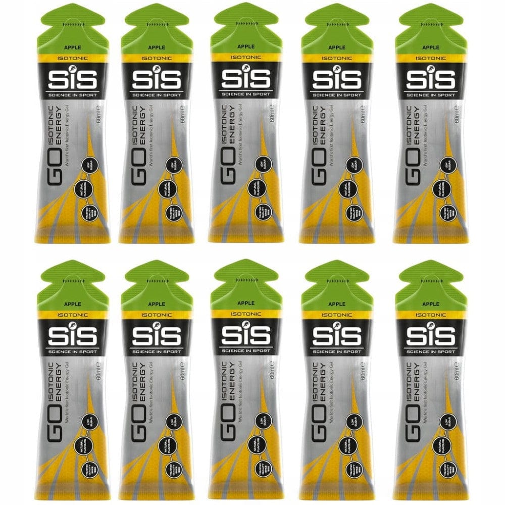 SIS GO Isotonic Energy, Apple - 60 ml x 10 pieces