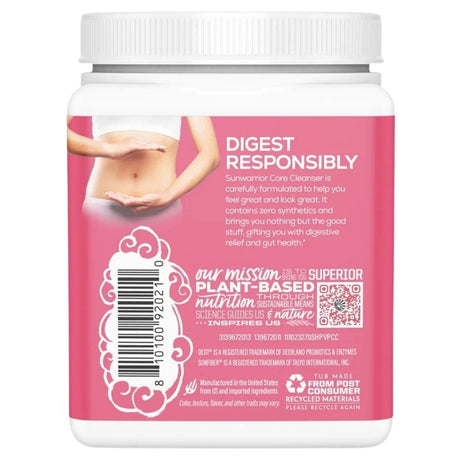 Sunwarrior Shape Core Cleanser, Pineapple and Vanilla - 270 g