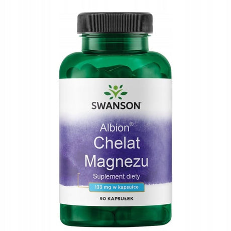 Swanson Albion Chelated Magnesium 133 mg - 90 Capsules