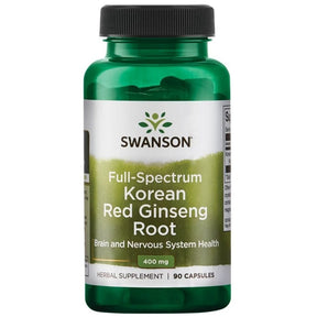 SwansonFull Spectrum Korean Red Ginseng Root - 90 Capsules