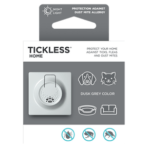 Tickless Home Ultrasonic Tick and Flea Repeller for Home - Grey