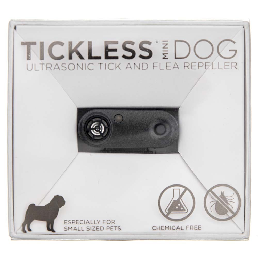 Tickless Pet Mini Ultrasonic Tick Repellent - Black