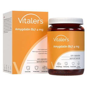 Vitaler's Amygdalin (Vitamin B17) 4 mg - 120 Capsules