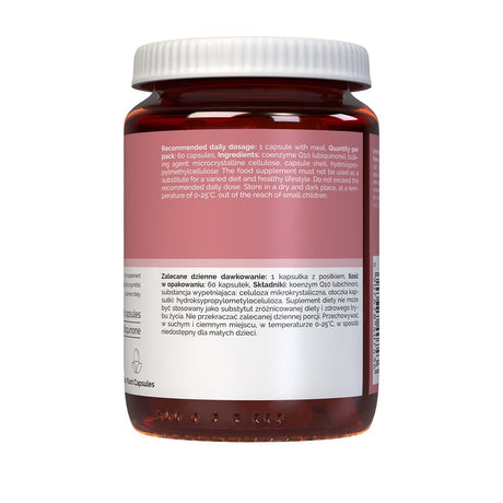 Vitaler's Coenzyme Q10 (Ubiquinone) 100 mg - 60 Capsules