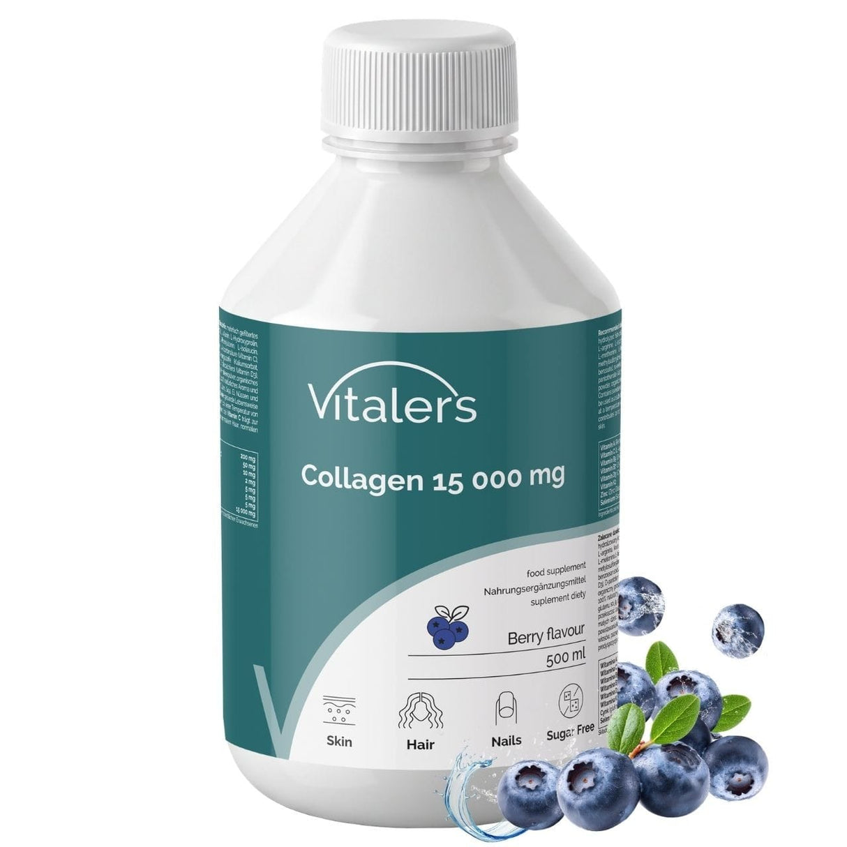 Vitaler's Collagen 15000 mg, Berry - 500 ml
