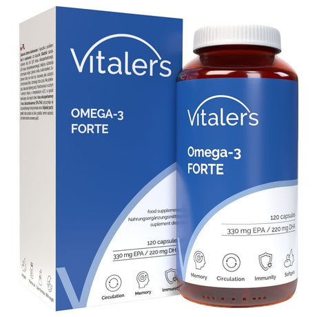 Vitaler's Omega-3 FORTE 1000 mg - 120 Capsules