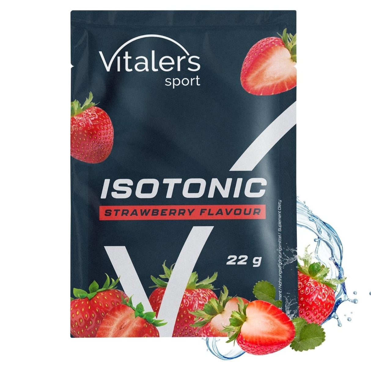 Vitaler's Sport Isotonic Drink, Strawberry - 22 g