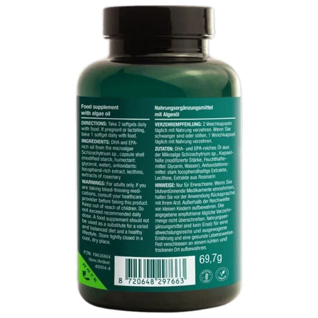 Vitalized Omega-3 Vegan 1500 mg - 60 Capsules