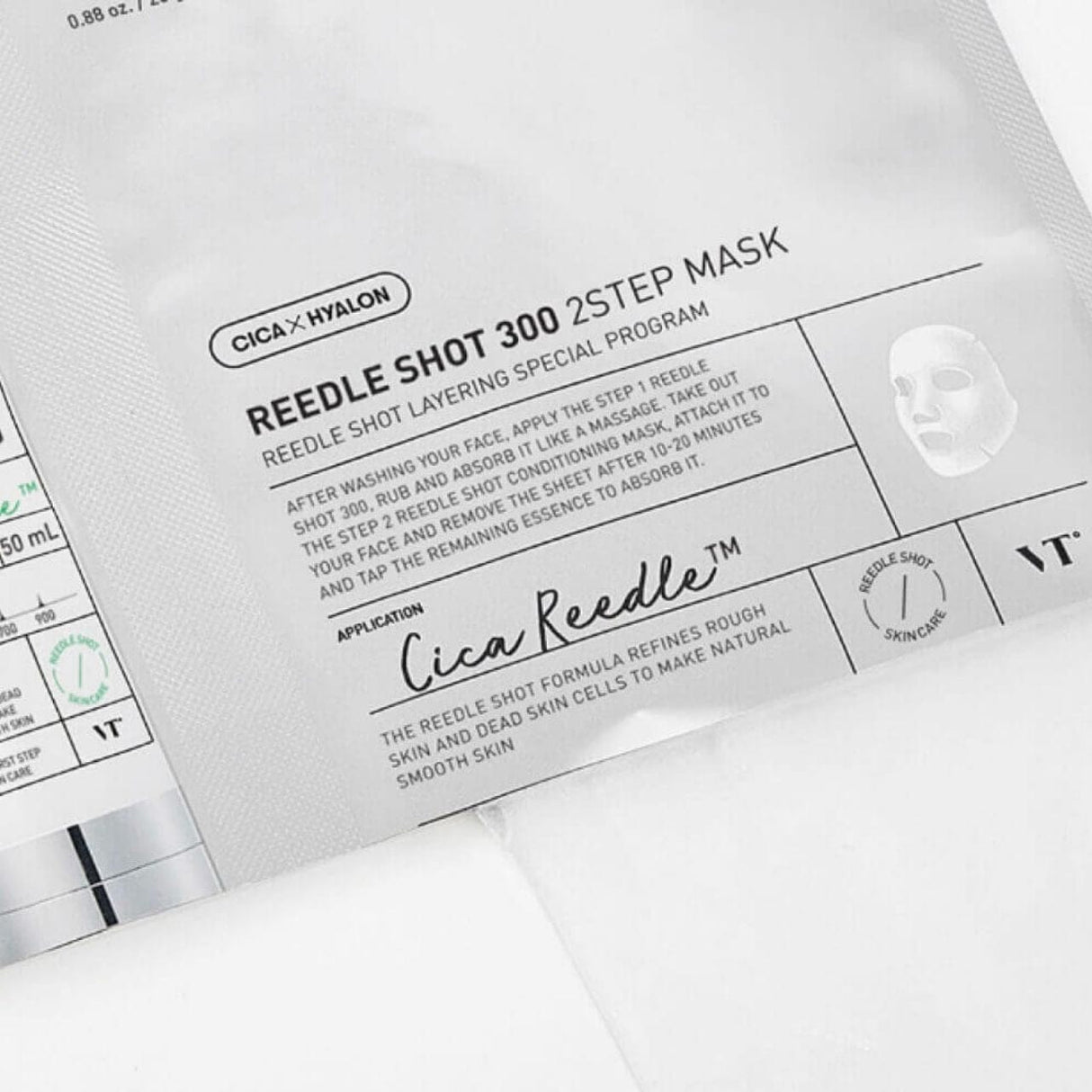 VT Cosmetics Reedle Shot 300 2- Step Firming Mask - 5 Pieces