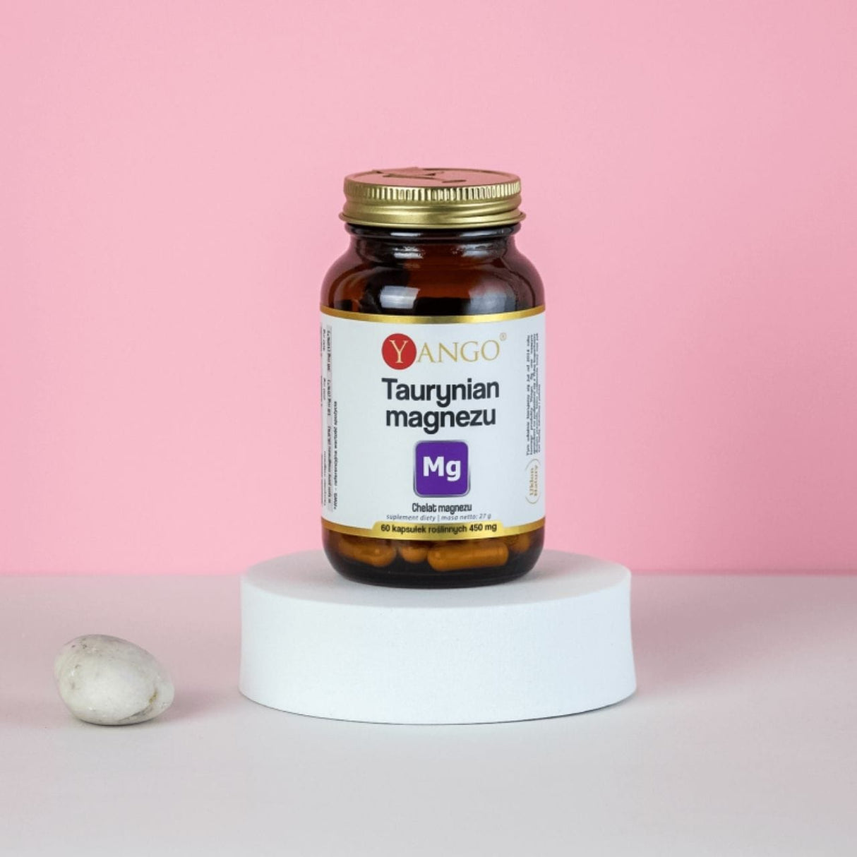 Yango Magnesium Taurinate 450 mg - 60 Capsules