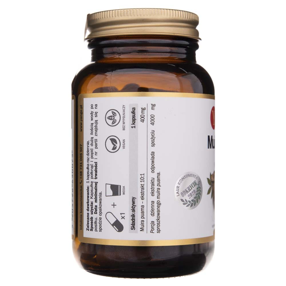 Yango Muira Puama 490 mg - 90 Capsules