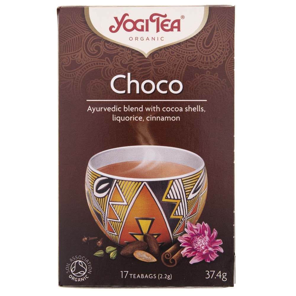 Yogi Tea Choco Chocolate Tea with Cocoa - 17 sachets