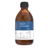Vitaler's Omega-3 Olio di fegato di merluzzo norvegese, Gusto non profumato 1200 mg - 250 ml