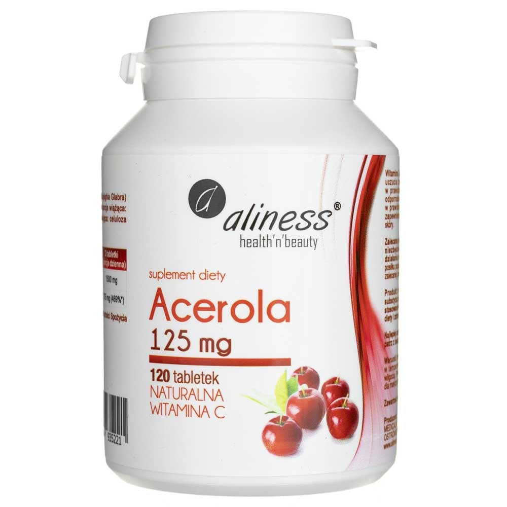 Aliness Acerola 125 mg - 120 Tablets