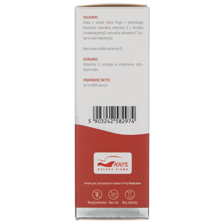 Avitale Vitamin D3 Forte 4000 IU from Lanolin, drops - 30 ml