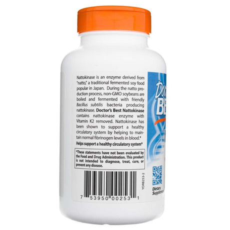 Doctor's Best Nattokinase 2,000 FUs  - 270 Veg Capsules