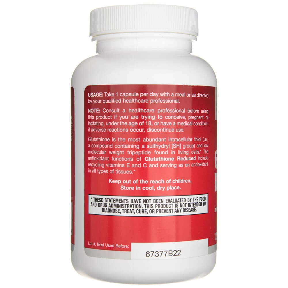 Glutatione Ridotto 500 Mg HIVITAL - 120 Capsule Vegane, Per 4 Mesi, Alto Assorbimento - Foto 11