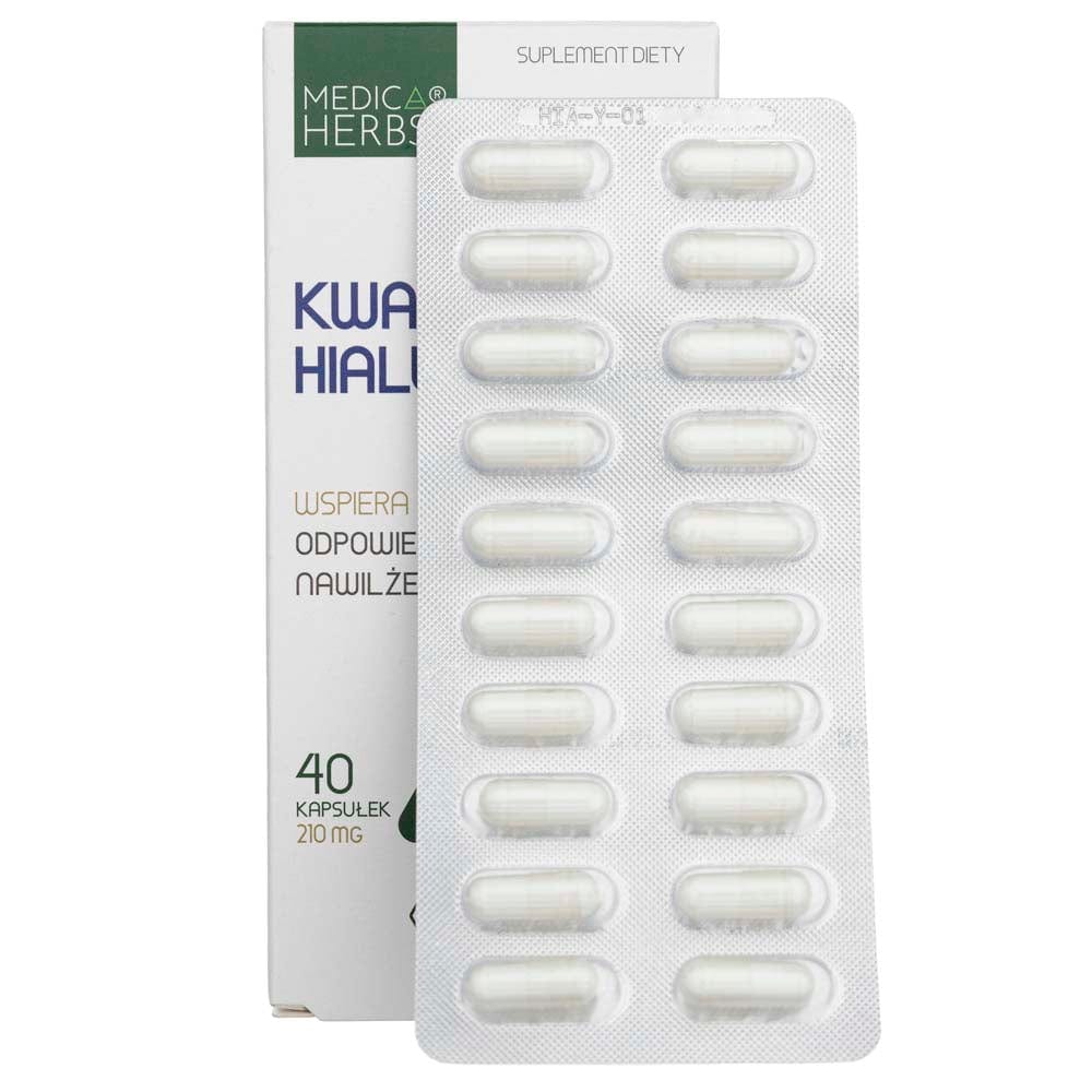 Medica Herbs Hyaluronic acid 210 mg - 40 Capsules