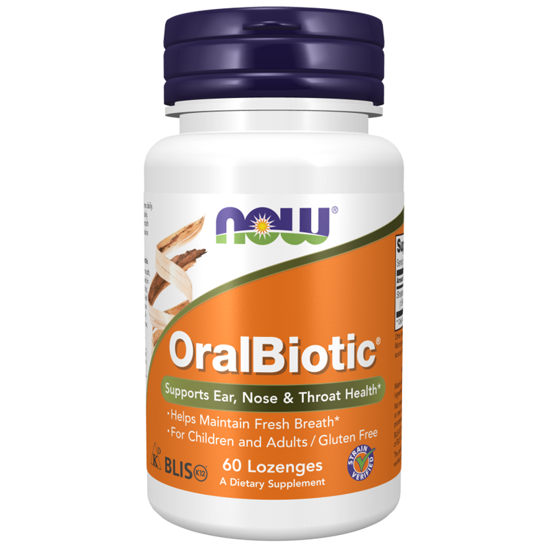 Now Foods OralBiotic® - 60 Lozenges