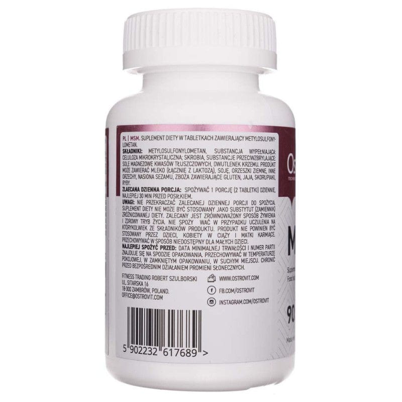 Ostrovit MSM - 90 Tablets