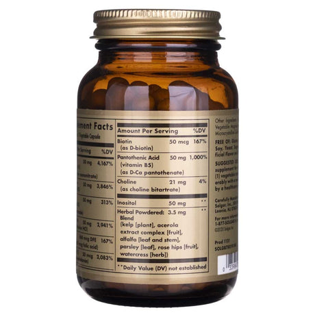 Solgar B-Complex “50” - 100 Veg Capsules