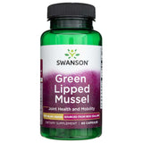 Swanson Green Lipped Mussel 500 mg - 60 Capsules