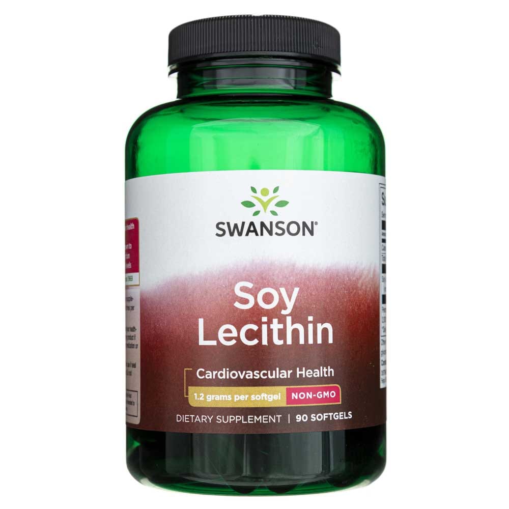 Swanson Soy Lecithin Non-GMO - 90 Softgels