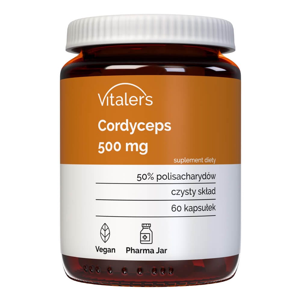 Vitaler's Cordyceps 500 mg - 60 Capsules